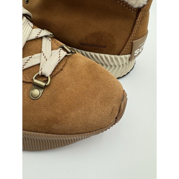 Sorel Out N About III Conquest Boots Women 10.5 Camel Brown Waterproof Cozycore - Picture 15 of 16